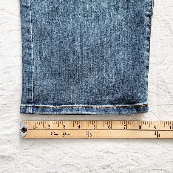 Lane Bryant NWT Straight Leg High-Rise Tighter Tummy Jeans Flex Waistband, Sz 24 - Picture 12 of 16